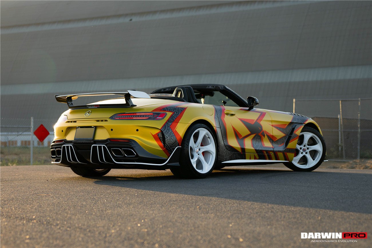 2017 - 2021 Mercedes Benz AMG GTC IMPII Part Carbon Fiber Rear Bumper With Exhasust tips